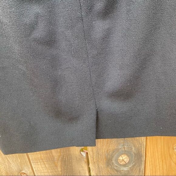 Monique Lhuillier black straight skirt - Picture 3 of 7